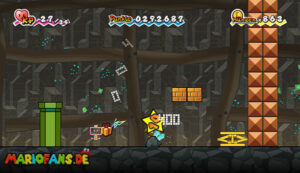 Chapter 5-3: A Crag in the Dark — Super Paper Mario walkthrough screenshot
