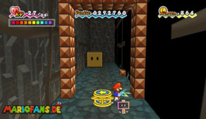 Chapter 5-3: A Crag in the Dark — Super Paper Mario walkthrough screenshot