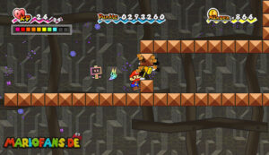 Chapter 5-3: A Crag in the Dark — Super Paper Mario walkthrough screenshot