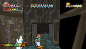Chapter 5-3: A Crag in the Dark — Super Paper Mario walkthrough screenshot