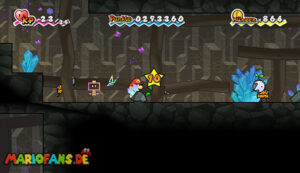 Chapter 5-3: A Crag in the Dark — Super Paper Mario walkthrough screenshot