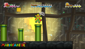 Chapter 5-3: A Crag in the Dark — Super Paper Mario walkthrough screenshot
