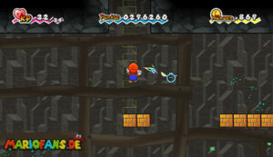 Chapter 5-3: A Crag in the Dark — Super Paper Mario walkthrough screenshot