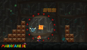 Chapter 5-3: A Crag in the Dark — Super Paper Mario walkthrough screenshot