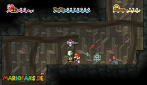 Chapter 5-3: A Crag in the Dark — Super Paper Mario walkthrough screenshot