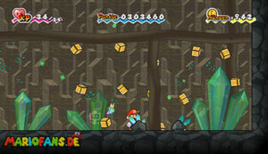 Chapter 5-3: A Crag in the Dark — Super Paper Mario walkthrough screenshot