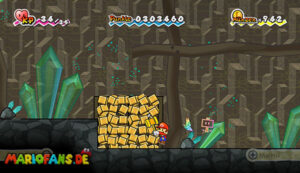 Chapter 5-3: A Crag in the Dark — Super Paper Mario walkthrough screenshot