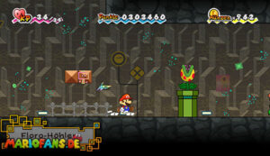 Chapter 5-4: The Menace of King Croacus — Super Paper Mario walkthrough screenshot