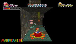 Chapter 5-4: The Menace of King Croacus — Super Paper Mario walkthrough screenshot