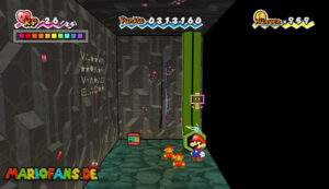 Chapter 5-4: The Menace of King Croacus — Super Paper Mario walkthrough screenshot