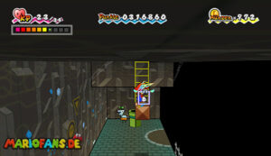 Chapter 5-4: The Menace of King Croacus — Super Paper Mario walkthrough screenshot