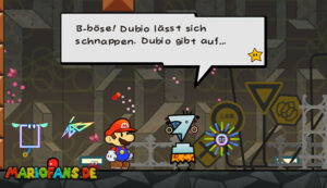Chapter 5-4: The Menace of King Croacus — Super Paper Mario walkthrough screenshot