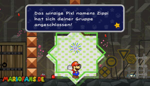 Chapter 5-4: The Menace of King Croacus — Super Paper Mario walkthrough screenshot