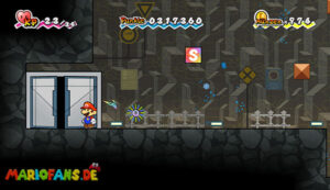 Chapter 5-4: The Menace of King Croacus — Super Paper Mario walkthrough screenshot