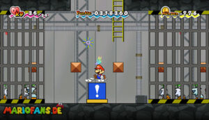 Chapter 5-4: The Menace of King Croacus — Super Paper Mario walkthrough screenshot