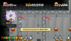 Chapter 5-4: The Menace of King Croacus — Super Paper Mario walkthrough screenshot