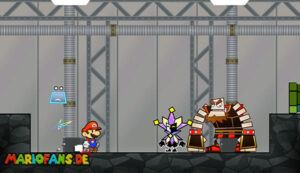 Chapter 5-4: The Menace of King Croacus — Super Paper Mario walkthrough screenshot