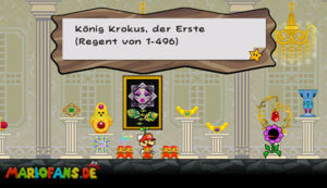 Chapter 5-4: The Menace of King Croacus — Super Paper Mario walkthrough screenshot