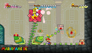 Chapter 5-4: The Menace of King Croacus — Super Paper Mario walkthrough screenshot
