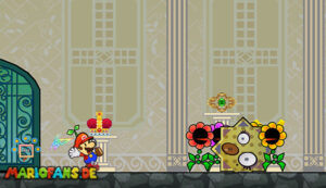 Chapter 5-4: The Menace of King Croacus — Super Paper Mario walkthrough screenshot