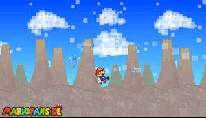 Chapter 5-1: Downtown of Crag — Super Paper Mario walkthrough screenshot