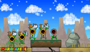 Chapter 5-1: Downtown of Crag — Super Paper Mario walkthrough screenshot