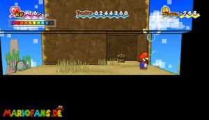 Chapter 5-1: Downtown of Crag — Super Paper Mario walkthrough screenshot