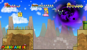 Chapter 5-1: Downtown of Crag — Super Paper Mario walkthrough screenshot