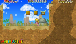 Chapter 5-1: Downtown of Crag — Super Paper Mario walkthrough screenshot