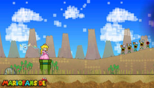 Chapter 5-1: Downtown of Crag — Super Paper Mario walkthrough screenshot