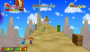 Chapter 5-2: Pixls, Tablets, and Crag — Super Paper Mario walkthrough screenshot