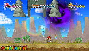 Chapter 5-2: Pixls, Tablets, and Crag — Super Paper Mario walkthrough screenshot
