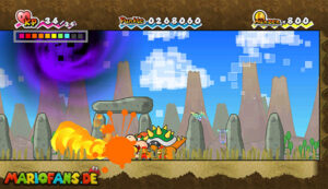 Chapter 5-2: Pixls, Tablets, and Crag — Super Paper Mario walkthrough screenshot
