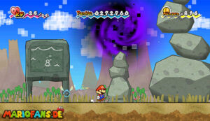 Chapter 5-2: Pixls, Tablets, and Crag — Super Paper Mario walkthrough screenshot